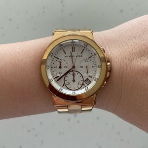SOLD Michael Kors Rose Gold Watch